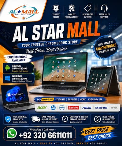 All Model Chromebook 4GB/32GB
