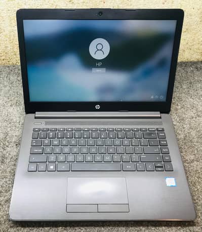 HP intel i5/8th Gen>8GB-256GB SSD