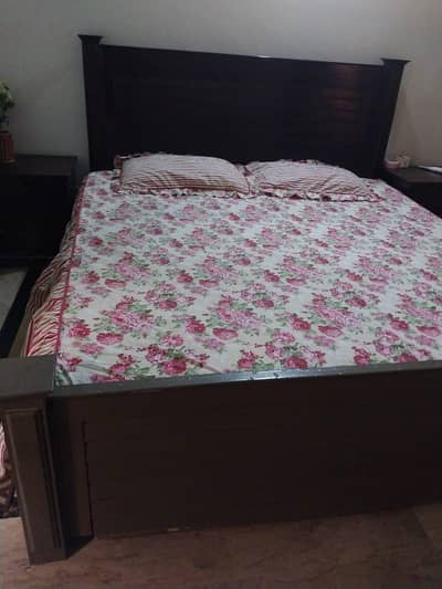 Wooden Double Bed  for sale