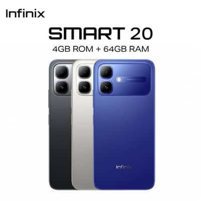 Infinix Smart 20 4GB 64GB Installment Plan | Easy Monthly Installments