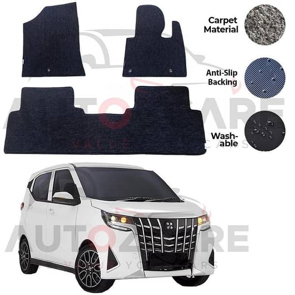 Honri Ve Genuine Fitting Carpet Floor Mat 3PCS - Model 2026