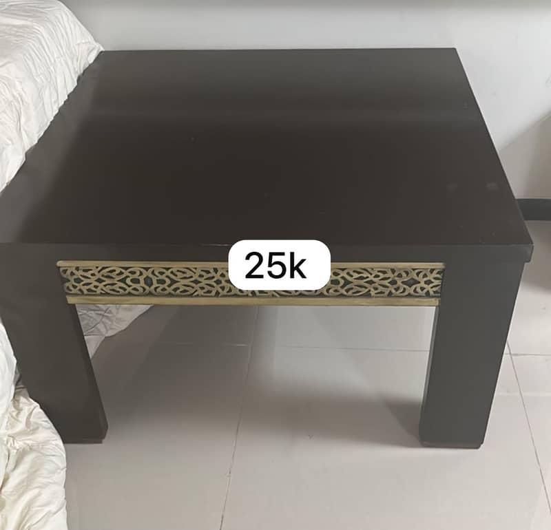 Multiple Stuff (coffee table, Study table, cupboard, blind, two table 0