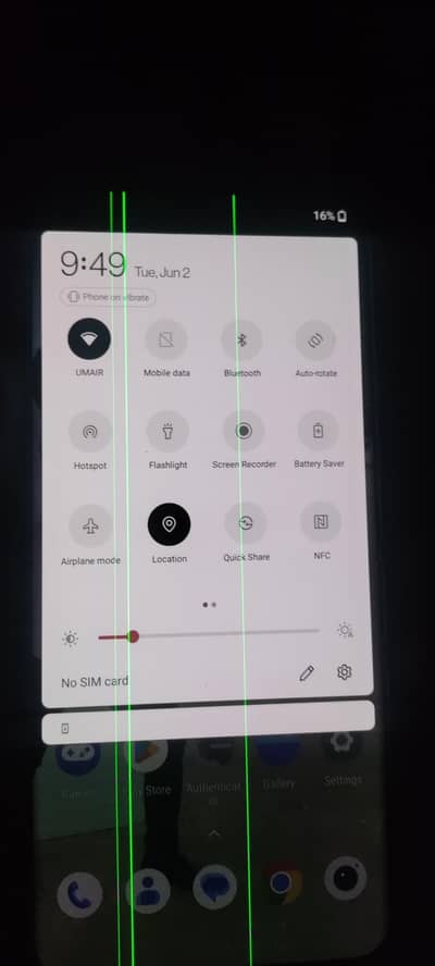 One Plus 9 Pro (Server Approved) 3 green lines