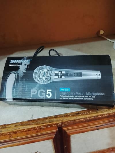 Shure PG5 Vocal Microphone -Good Condition