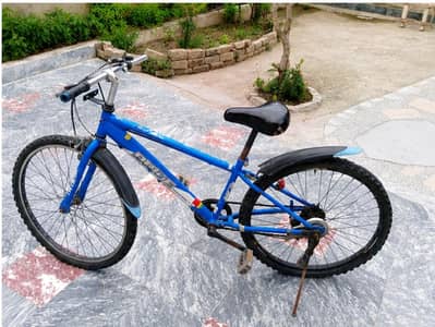 The bicycle is in good condition,but the the tyre are worn