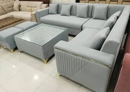 L shape sofa /sofa set |  | Wooden sofa | Velvet sofa | Luxury sofa