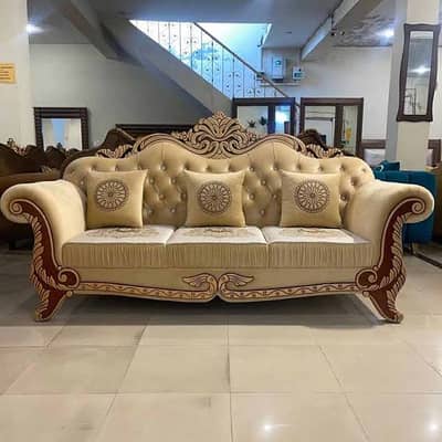 sofa set | L shape sofa | Wooden sofa | Velvet sofa | Luxury sofa