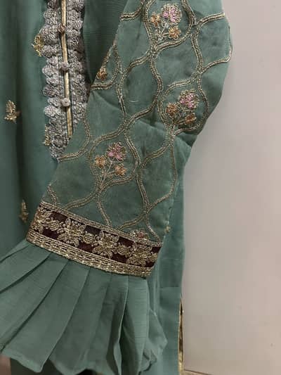 Maria. B three piece suit ready to wear