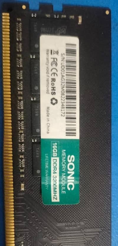16Gb Ddr 4 Ram 3200mhz