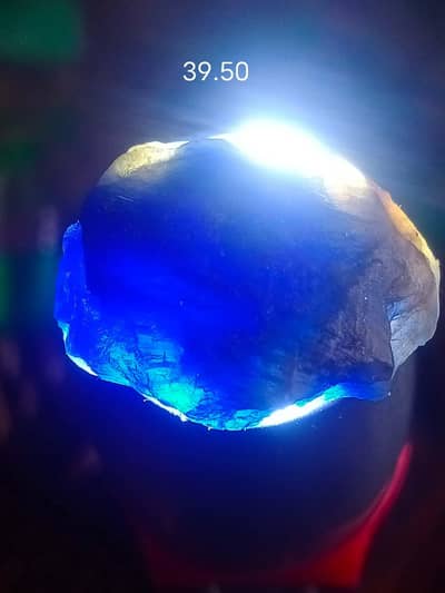 Natural blue sapphire royal blue colour
