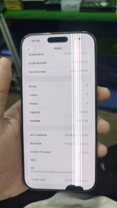 Apple iPhone 16 Pro Max desirt titanium foctry unlock waterpack