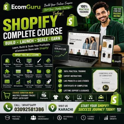 ***Learn Ecommerce with expert Mentor***