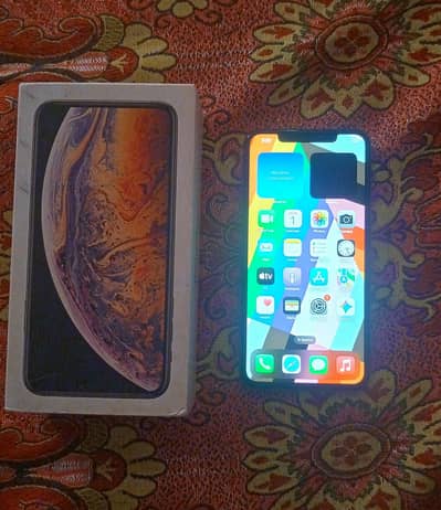 iPhone XS Max 64GB Gold PTA Approved Dual SIM | Face ID & True Tone OK