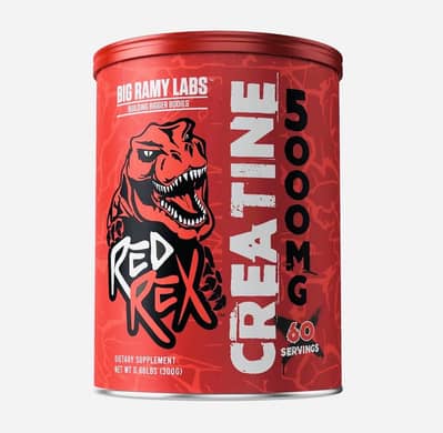 Big Ramy Labs Red Rex Creatine 300g (90% Remaining) – Original