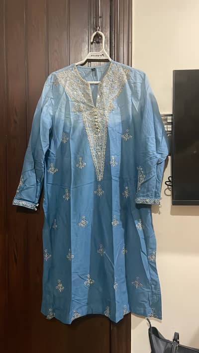 Elegant 2pc shirt and trousers