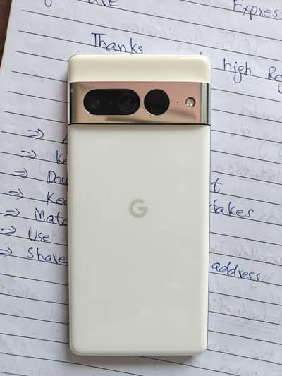 Google Pixel 7 Pro 12gb ram 128 storage