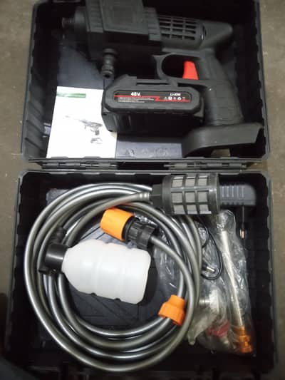 portable lithium battery car wash