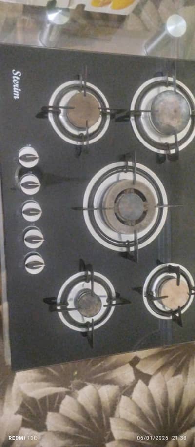 Natural Gas Stove 5 burner