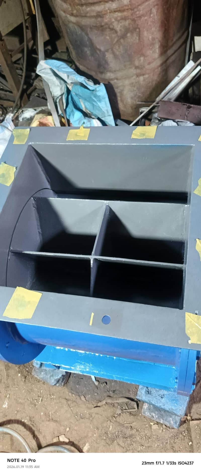 shot sand blasting machine 12