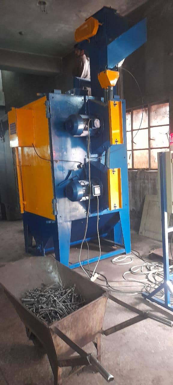 shot sand blasting machine 13