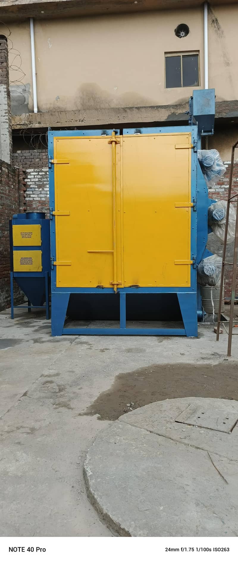 shot sand blasting machine 18