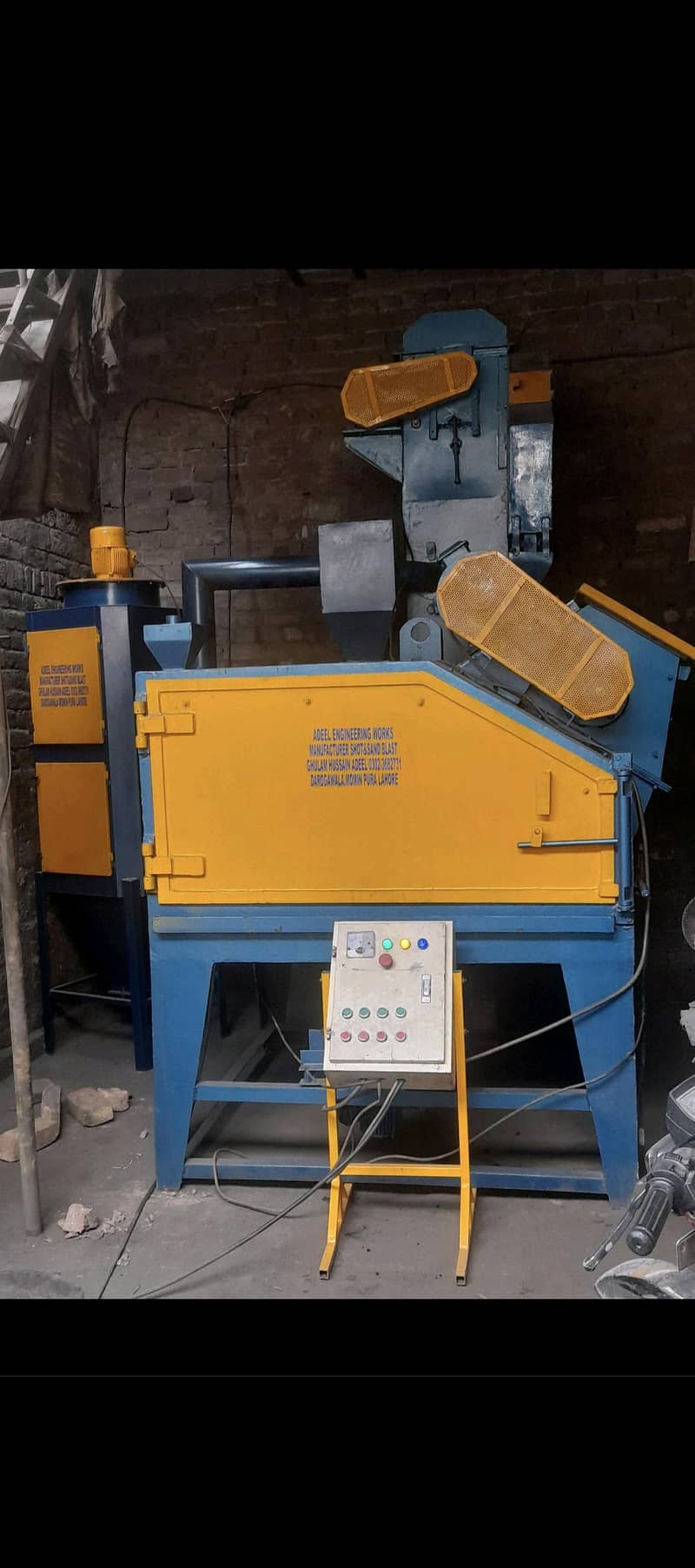 shot sand blasting machine 19