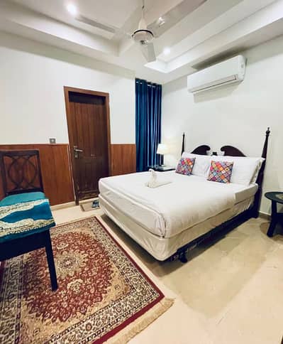 E-11-4 1bed fully luxury furnished apartment available for rent in E-11 Islamabad