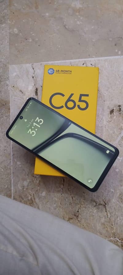 Realme C65 with box