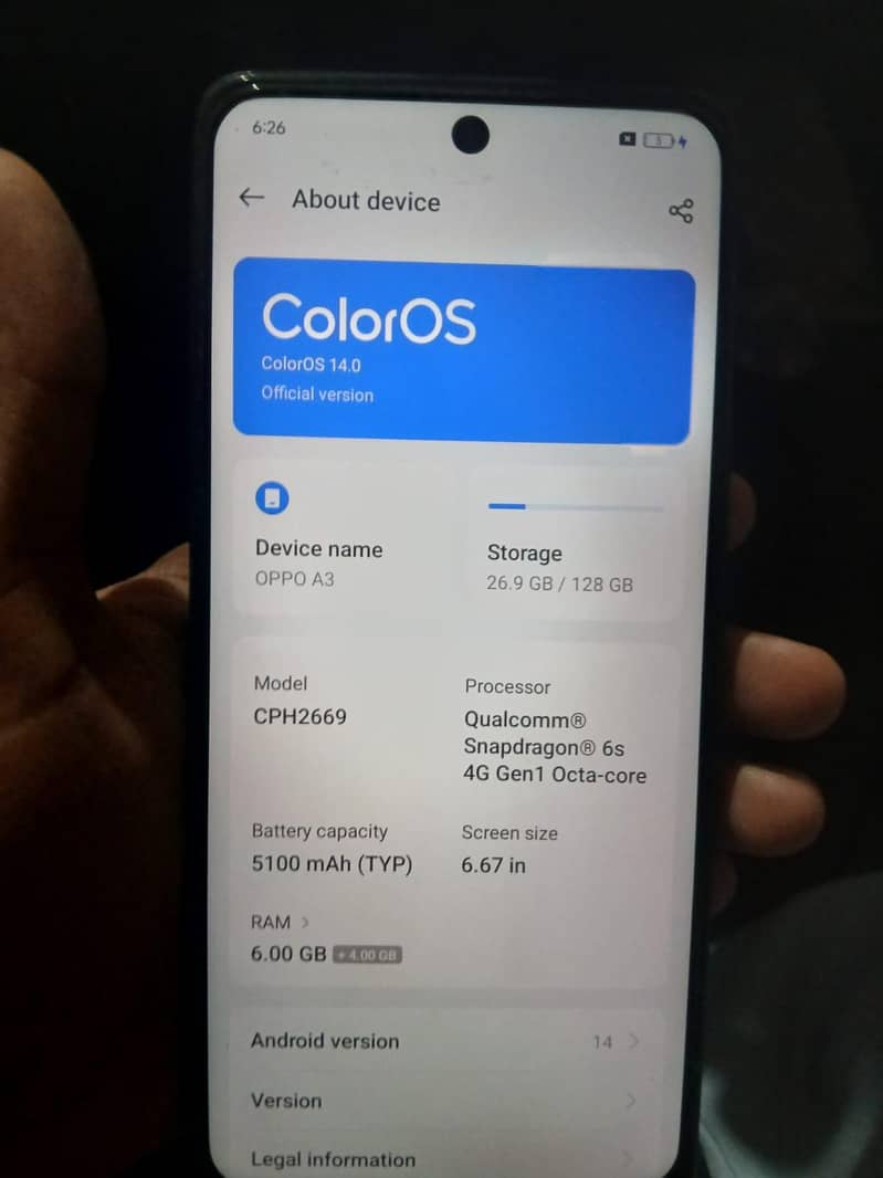 OPPO A3 2