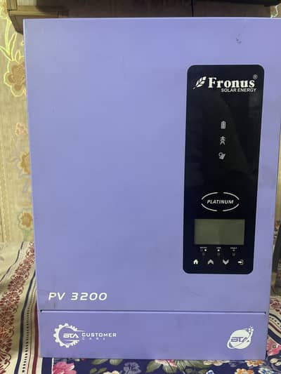 Fronus inverter Pv 3200