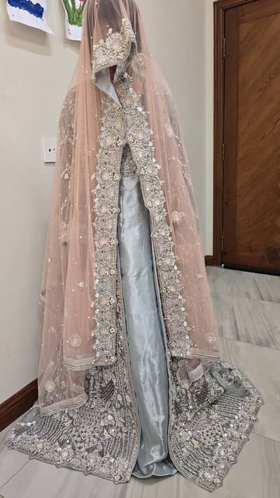 Beautiful heavy walima bridal dress