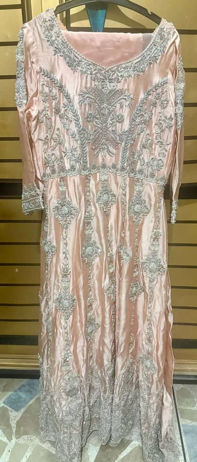 Brand new zari work maxi front back work