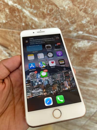 iPhone 8 Plus PTA Approved 64gb, fingerprint working, battery changed