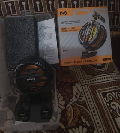 ​Ronin Fury Max Fast Charger & Memo CX07 Magnetic Mobile Cooler Fan