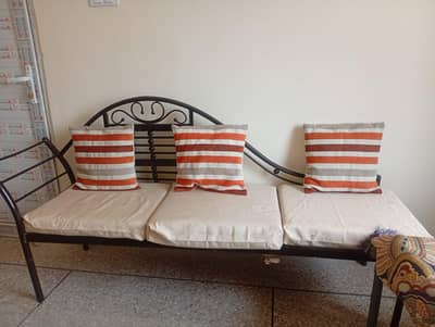 3 SEATER IRON SOFA