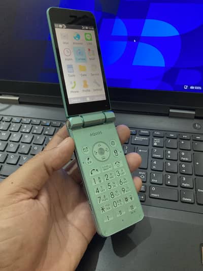 PTA Approved WiFi Hotspot 4G LTE Japanese Flip Phone – Sharp AQUOS 601