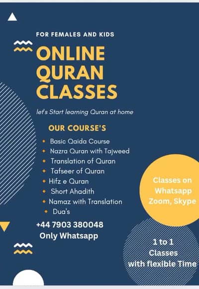 Online Quran teacher available