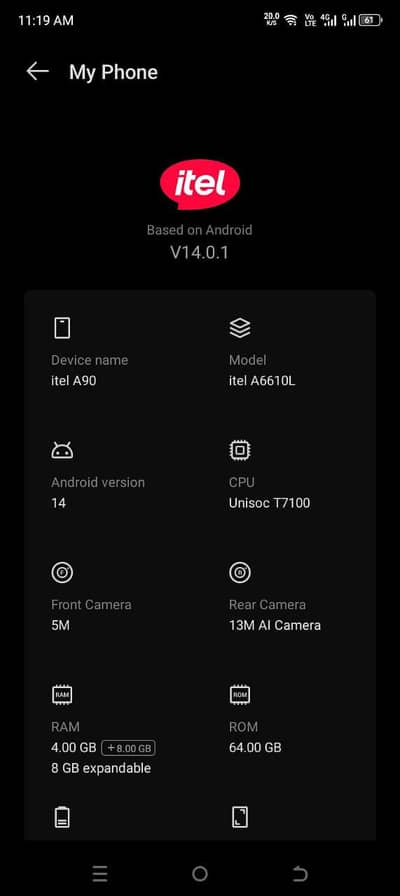 Itel Other Model