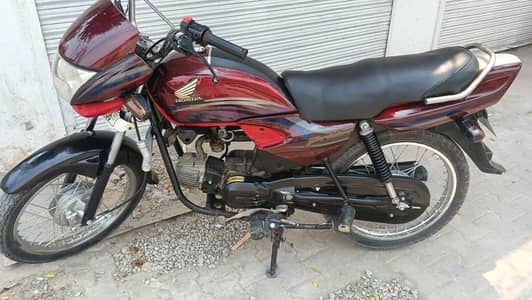 Number add main likha hai. Honda  Prider Model 2013 All Panajab