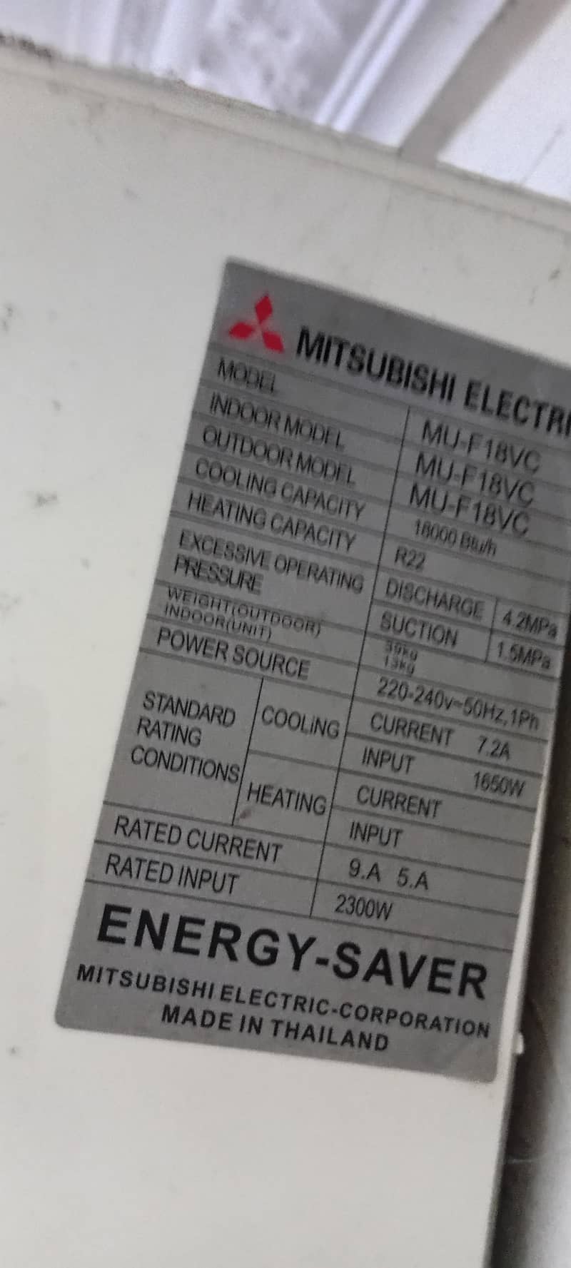 Mitsubishi Split AC 0