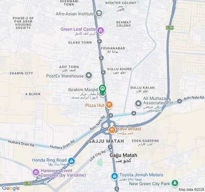 2 Marla Commercial Plot for Sale on Ferozpur Road Prime Location Opposite Metro Station
