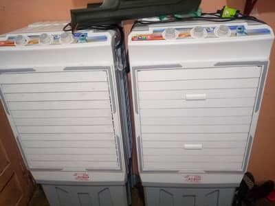 2 Room air coolers jus one week use