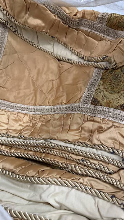 New Fancy Bridal Bedsheet Set - Complete Set with Pillows