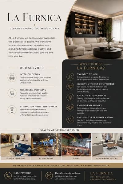 Interior Design and Furnishing