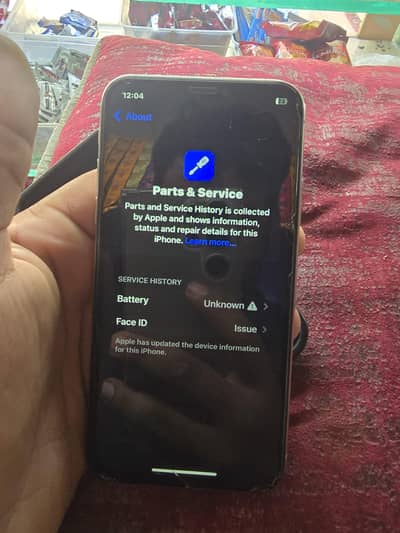 Apple iPhone XS 64 ma 10/8 ha face id off aur speker off ha