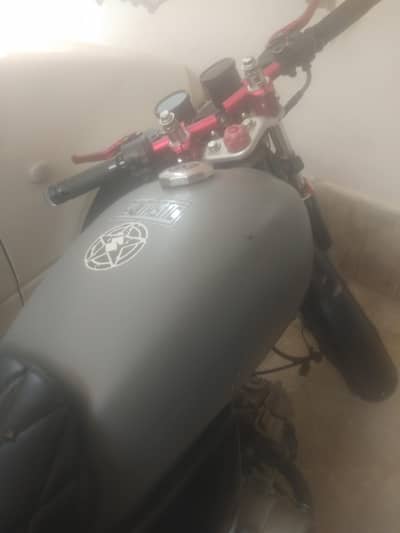 15 days used fanccy fuel tank with lamination