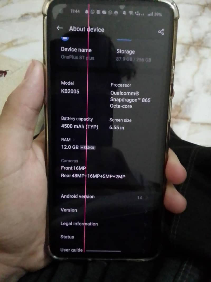 One Plus 8T 5