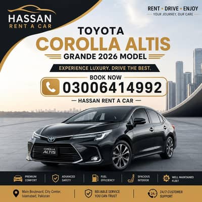 Rent A Car / Drive Rent a Car / Car Rental With Driver / Luxury Car