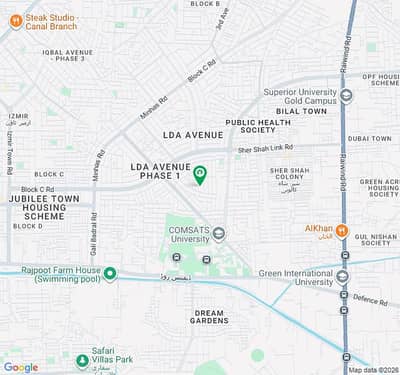 10 Marla Plot For Sale J Block Lda Avenue 1 Rawind Road Lahore