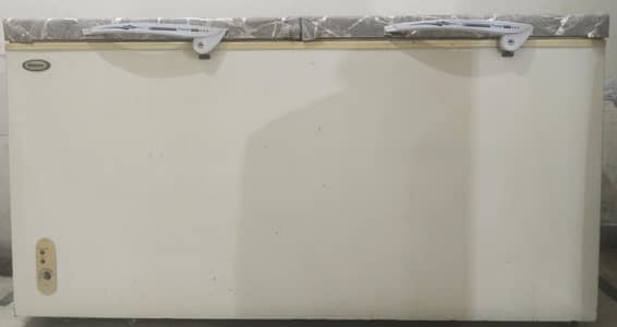 Double door full size deep freezer